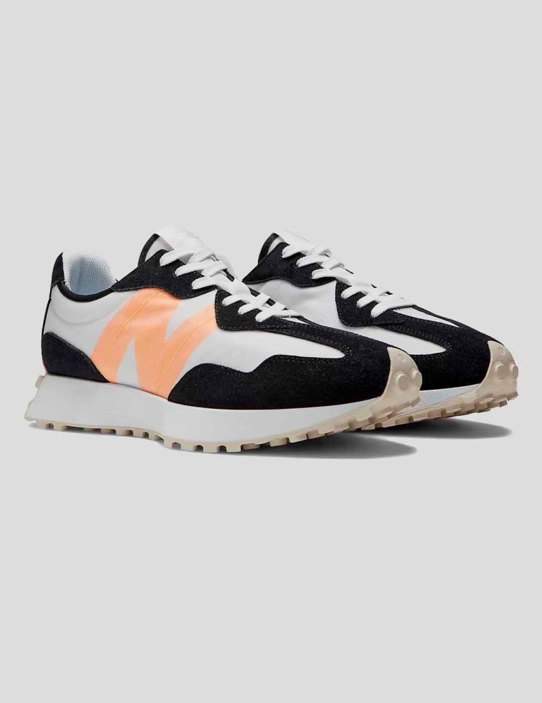 Zapatillas NEW BALANCE 327 so white/vibrant apricot